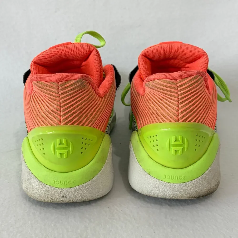 Adidas Sneakers Harden Stepback EF9890 Mens 13 Basketball Shoes Green Orange